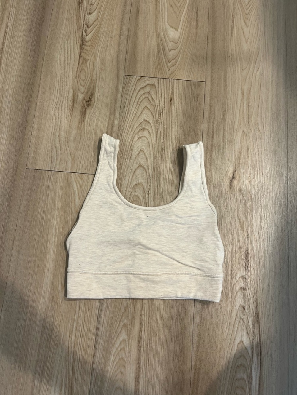 aerie Light Cream Scoop Neck Bralette